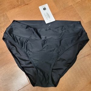 NWT Black Hapari Tummy Tuk Swim Bottoms